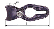 Zvětšené zobrazení lanový kluzný třmen GBG-V