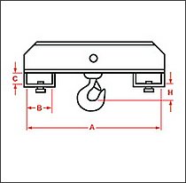 Traverza pro VZV Typ T24