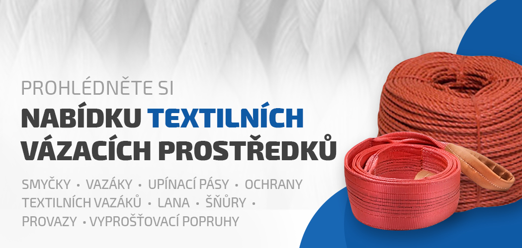 Textilní vázací prostředky