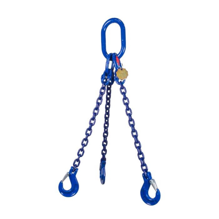 Vázací řetěz trojhák pr.6mm L=5,5m G10