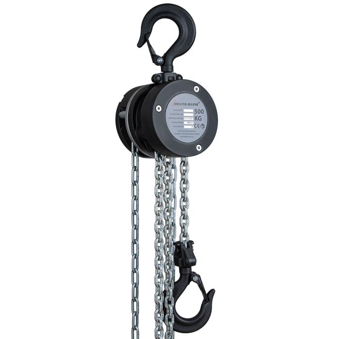 Řetězový kladkostroj hliníkový K-DA 360° 500 kg