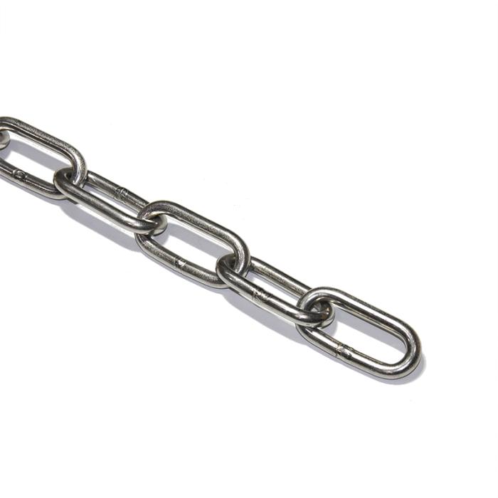 Nerezový řetěz dlouhý článek DIN 763/5865C, A4, pr. 3 mm