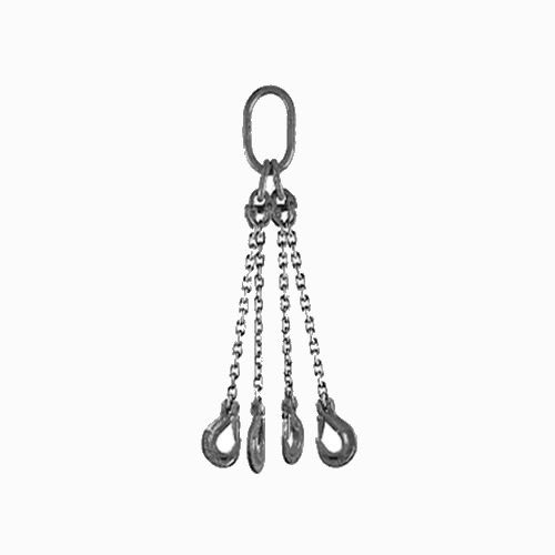 nerezový čtyřzávěs pr.10 mm čtyřhák l=3m