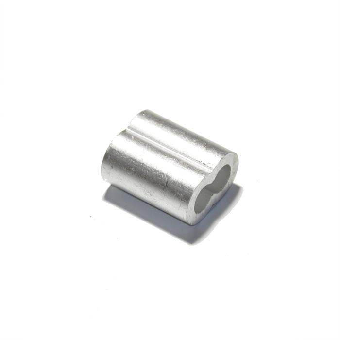Lisovací objímka tvar 8 (US) 1,2 mm; hliník