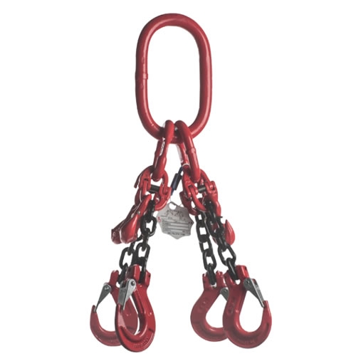 Vázací řetěz čtyřhák se zkracovači pr.10mm