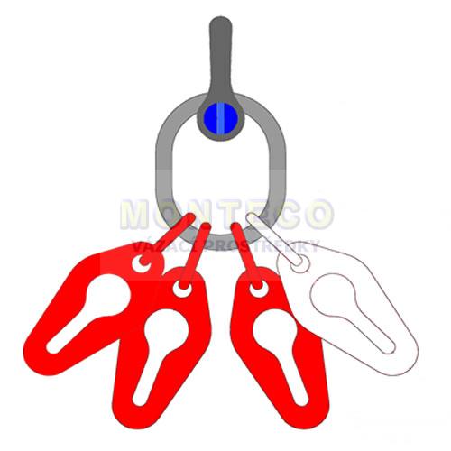 Lesnický závěs s třmenem pr.8 mm 3Z