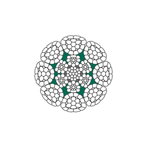 ocelové lano pr.16mm VS 8-6 CP