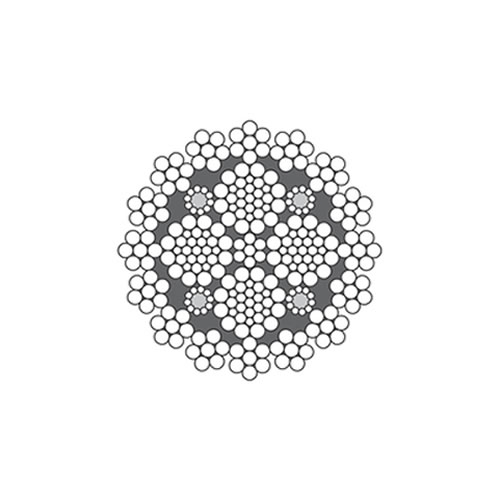 ocelové lano pr.26mm VS 16-1