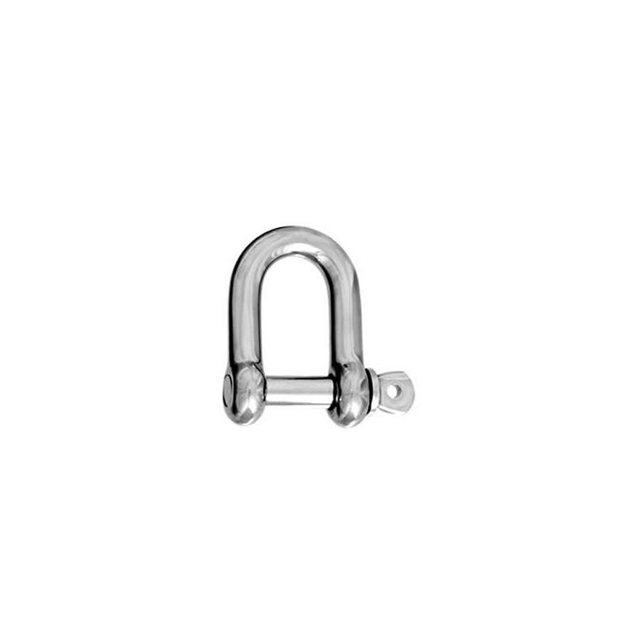 Nerezový třmen rovný (typ D) 4 mm A4