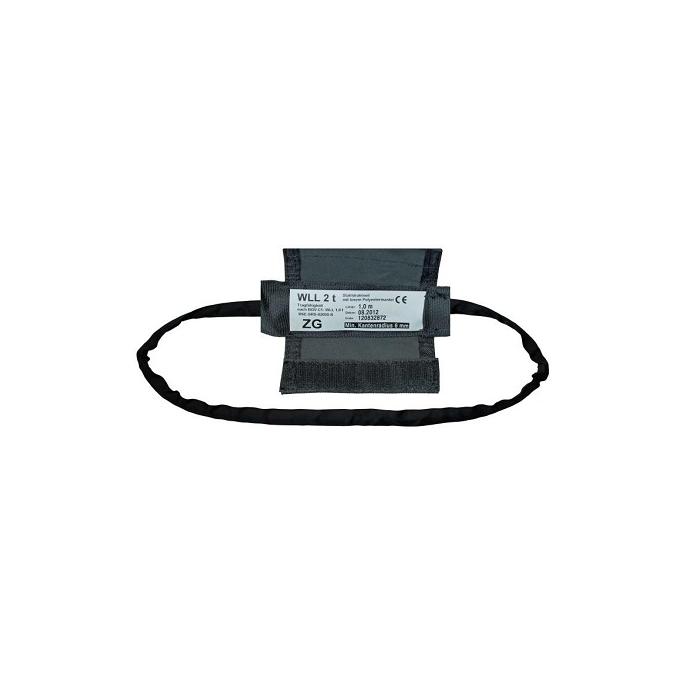 Textilní smyčka s ocelovým lanem 3t 2m