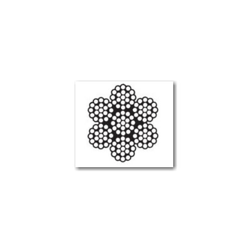 Nerez lano pr.3mm 7x19 AISI 316 A4