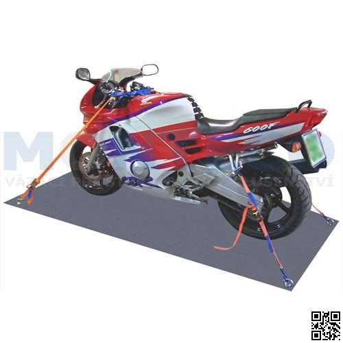 Upínací pásy na motocykl
