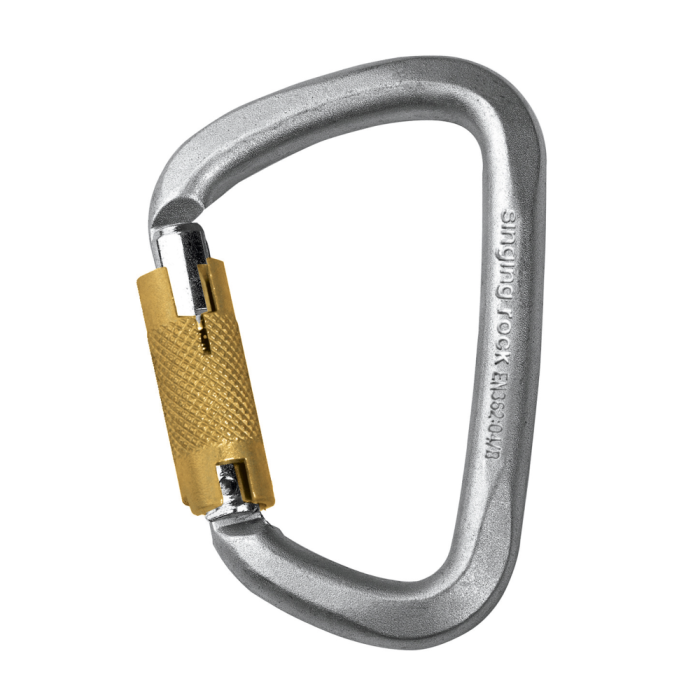 Karabina D ocel triple lock