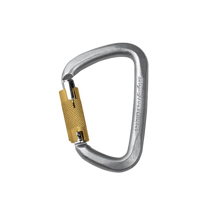 Karabina D ocel triple lock