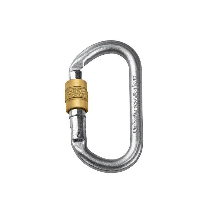 Karabina oválná ocel šroubovací