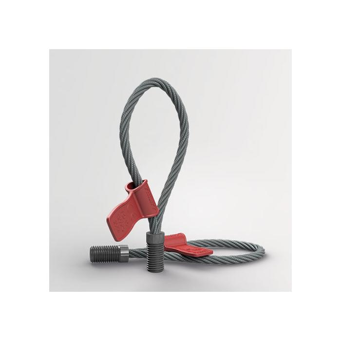 Lanové oko se závitem RD24, 2500 kg